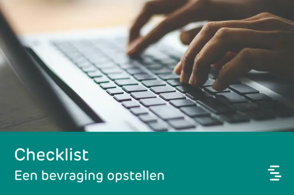Checklist: een bevraging opstellen