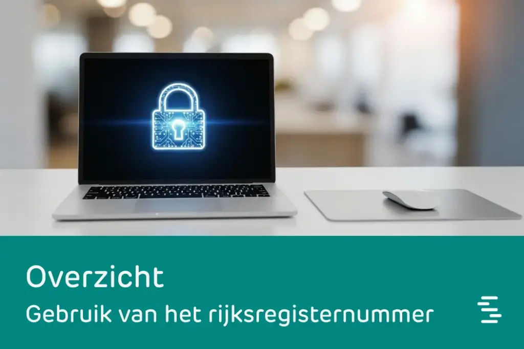 Overzicht: gebruik van het rijksregisternummer