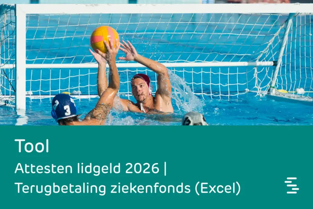 Tool: Attesten lidgeld 2026 | Terugbetaling ziekenfonds