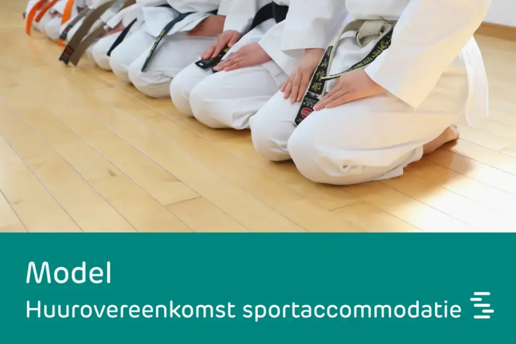 Model: huurovereenkomst sportaccommodatie