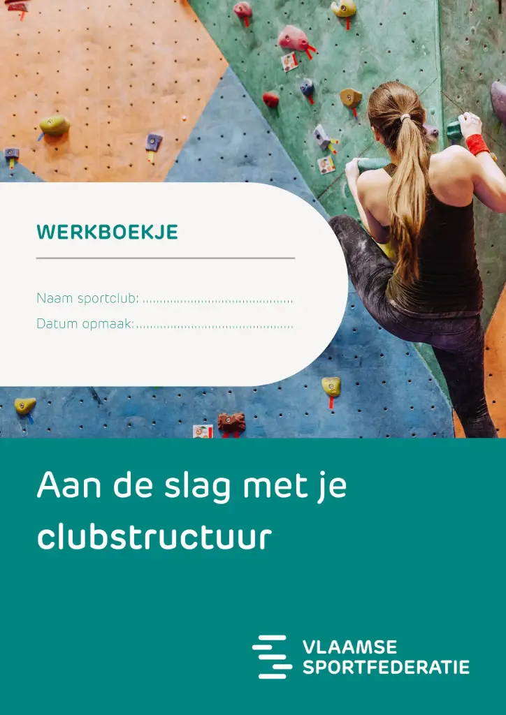 Werkboekje: Aan de slag met je clubstructuur (online)