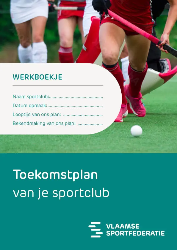 Werkboekje: Toekomstplan van je sportclub (gedrukt)