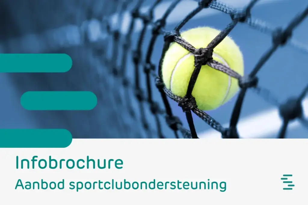 Infobrochure: Aanbod sportclubondersteuning (gedrukt)