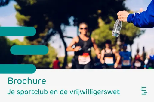 Brochure: Je sportclub en de vrijwilligerswet (online)