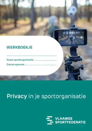 Werkboekje: Privacy in je sportorganisatie (online)