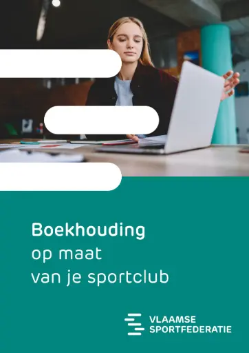 Brochure: Boekhouding op maat van je sportclub (gedrukt)