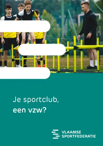 Brochure: Je sportclub, een vzw? (online)