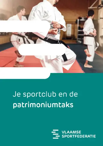 Brochure: Je sportclub en de patrimoniumtaks (online)