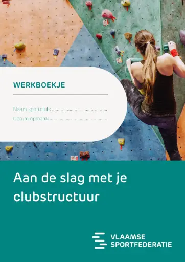 Werkboekje: Aan de slag met je clubstructuur (online)