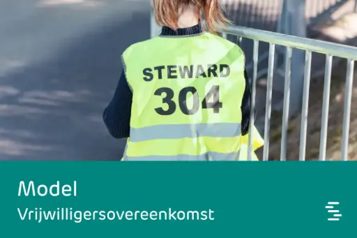 Model: vrijwilligersovereenkomst